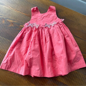 Dress strapless 3/6 months red Tartine et Chocolat